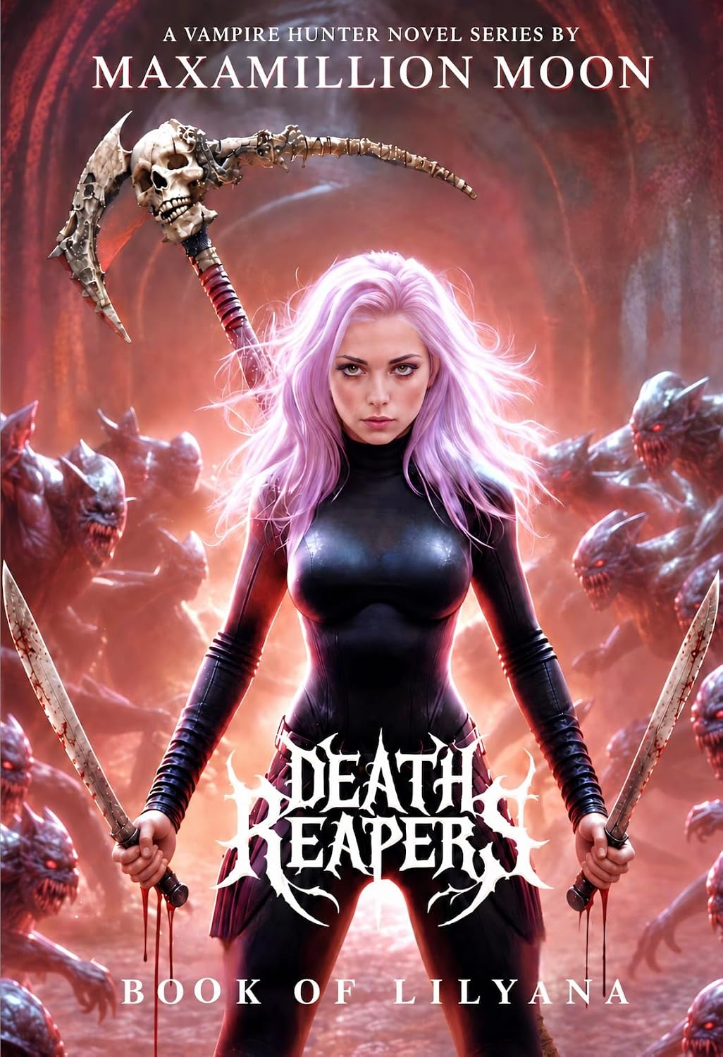 Cover of Death Reapers: Book of Lilyana: A Vampire Hunter Novel Series (The Chronicles of Death Reapers)