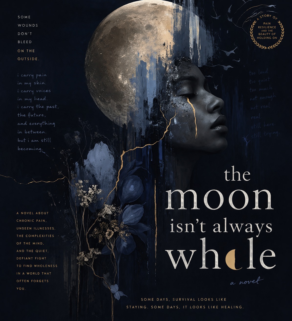 Cover of The moon isn't always whole
